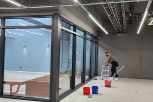 서울 미술관 내부 준공청소